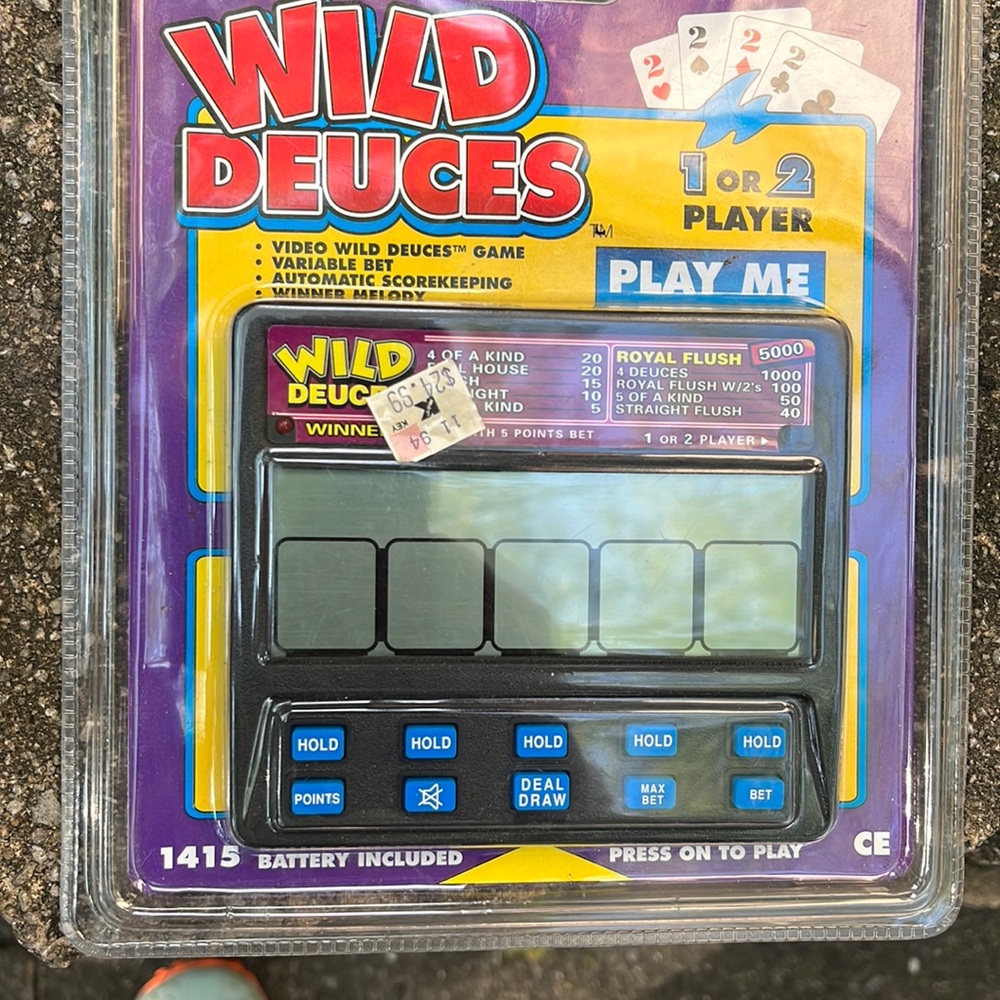 Brand new, wild deuces video game